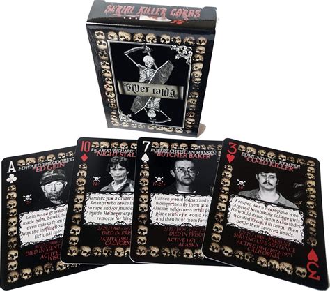 Serial Killer Cards 54 Unique American Serial Killer Playing Cards ...