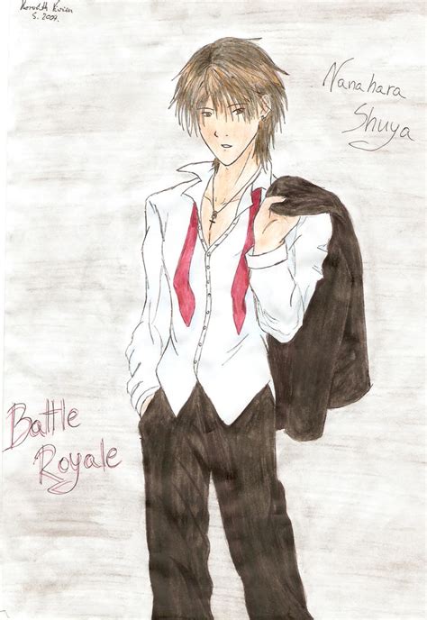 Battle Royale-Nanahara Shuya by Aucifer666 on DeviantArt