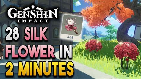 Genshin Impact Guide: How and Where to Farm Silk Flowers | Easy Way - Ask Gamer