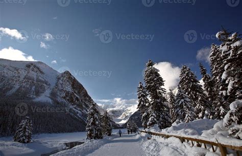 Rocky Mountains in winter 6250911 Stock Photo at Vecteezy