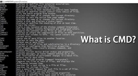 CMD: Guide to the Windows Command Prompt and It's Usage | EDUCBA