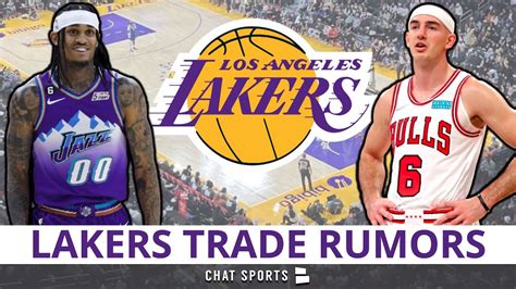 Lakers Trade Rumors Are HOT Ft. Alex Caruso, Jordan Clarkson & OG Anunoby