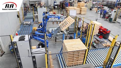 High Speed Robotic Pallet Manufacturing System - Robotic Automation