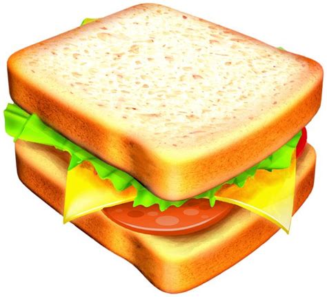 Sandwich Transparent PNG Clipart Image | Receitas, Alimentos, Cupcake ...