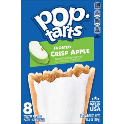 Pop-Tarts Frosted Crisp Apple Toaster Pastries Value Pack, 13.5 oz - Pay Less Super Markets