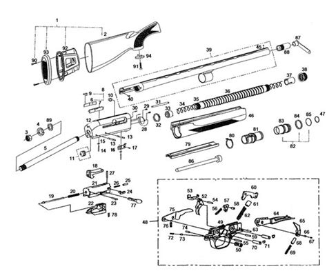 Pump Shotgun Parts Diagram