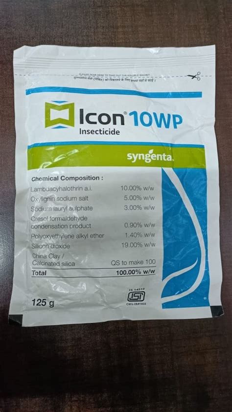 Powder Icon 10WP Syngenta Insecticides, Packet, 125 gm at ₹ 375/kg in Jaipur