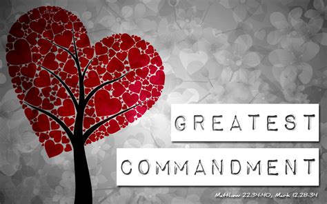 The Greatest Commandment – Second First Church