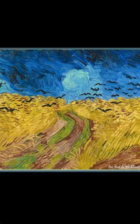 🌎 Wheat field with crows / 1890 / Vincent van gogh ( 24.9.18 | Van gogh art, Van gogh paintings ...