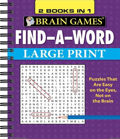 Brain Games: Brain Games - 2 Books in 1 - Find-A-Word (Other) - Walmart.com - Walmart.com