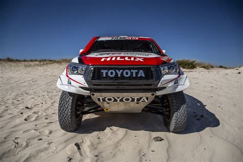 Toyota enters three racing Hilux trucks in 2019 Dakar 2019 Toyota Hilux ...