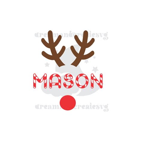 Rudolph Svg / Reindeer Frame Svg / Reindeer Svg / 2021 - Etsy