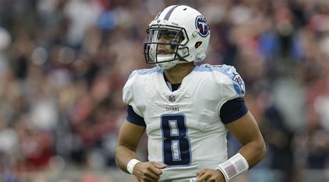 Marcus Mariota injury status: Titans QB not expected to play - Sports ...