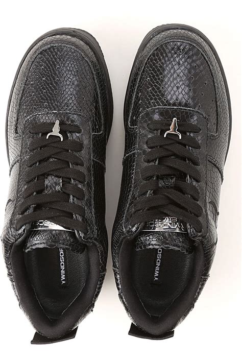 Windsor Smith Lace Sneakers For Women in Black - Lyst