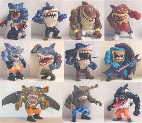 Does anyone else remember these Street Sharks toys? : r/nostalgia