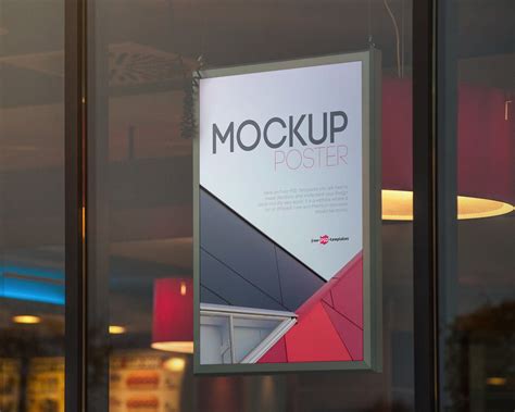 Free Poster Mock-Up PSD | Free Mockup