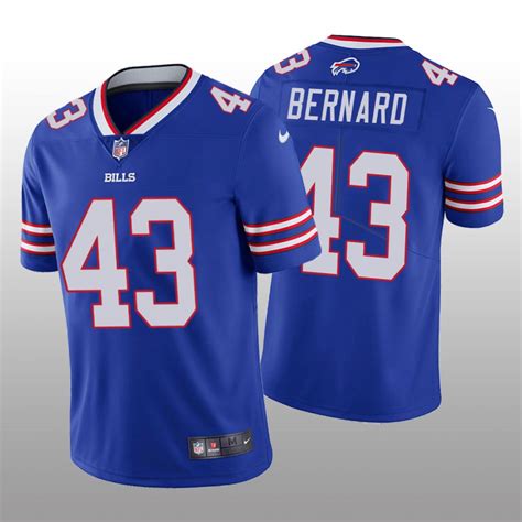 Buffalo Bills Terrel Bernard Royal Jersey Vapor Limited – Men’s ...