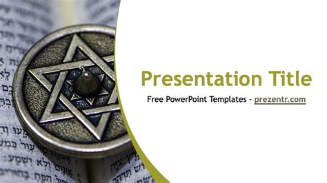 Judaism PowerPoint Template - Prezentr PPT Templates