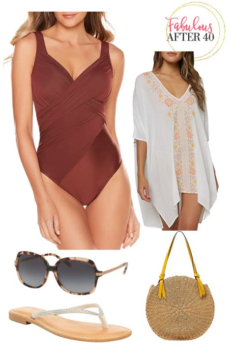 One-Piece Swimsuits for Older Women that Don't Look Frumpy