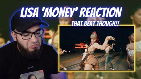 LISA "MONEY" REACTION 'THAT BEAT THOUGH' - YouTube