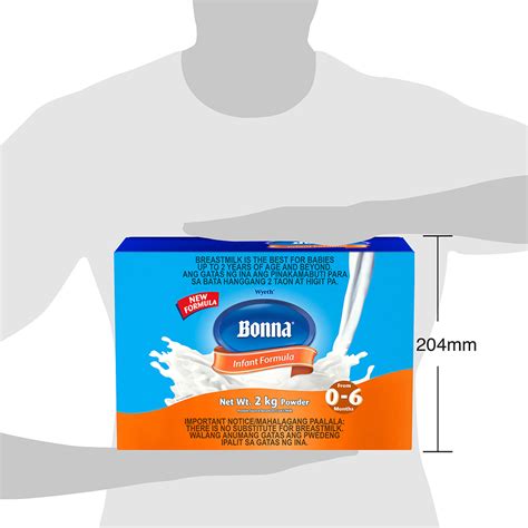 Bonna Infant Formula 400Gx5 2Kg - Rose Pharmacy Medicine Delivery