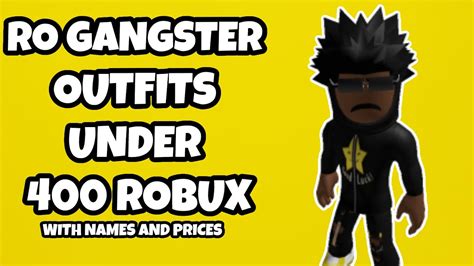 Roblox Ro Gangster Hair Combos