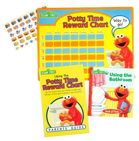 Elmo's Potty Time Book and Reward Chart: Editors of Publications International, Ltd., Tom ...