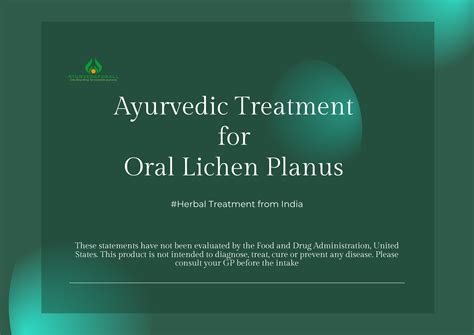 Ayurvedic Treatment for Oral Lichen Planus - Ayurvedaforall UK Blog