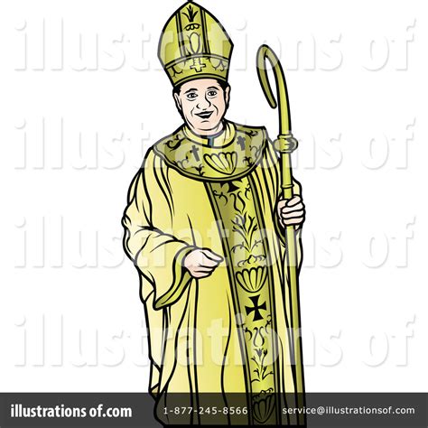 Bishop Clipart #1293877 - Illustration by dero