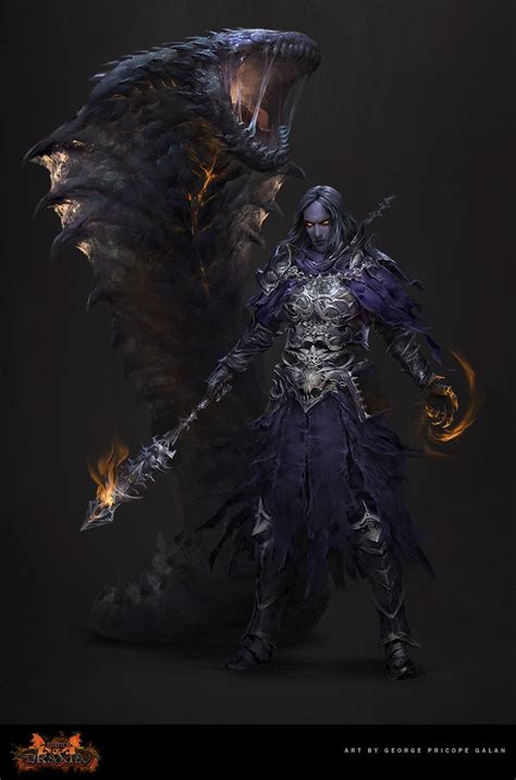 Warlock, George Pricope-Galan on ArtStation at https://www.artstation.com/artwork/0KmrG ...