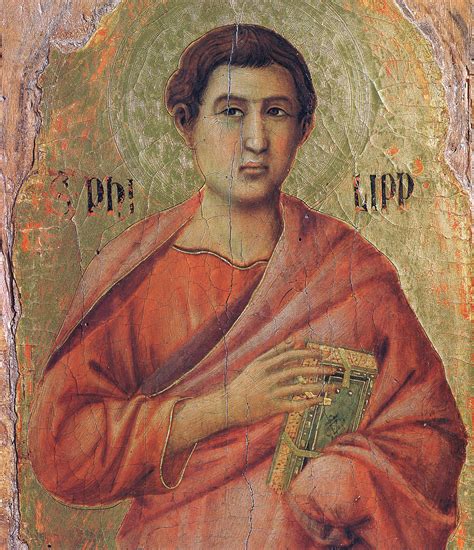 Apostle Philip, 1308 - 1311 - Duccio - WikiArt.org