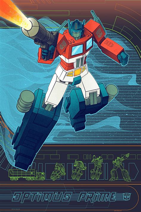 Kevin Tong Optimus Prime Transformers Poster Release Details ...