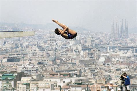 Barcelona Diving Olympics - Olympic Diving And Swimming Pool For The ...