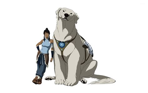 Korra and Naga wallpaper - Anime wallpapers - #13700