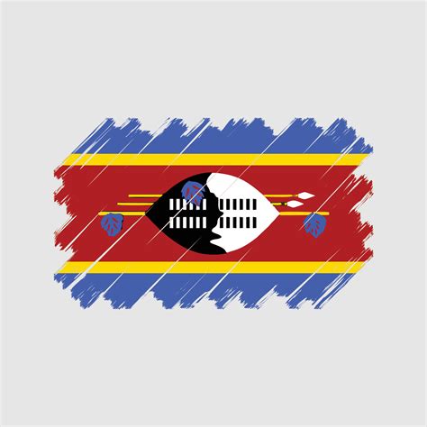 Swaziland Flag Vector. National Flag 11509842 Vector Art at Vecteezy