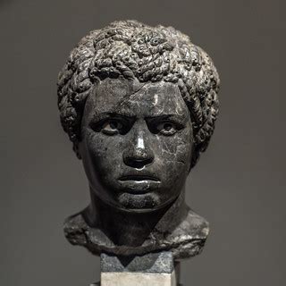 Marble portrait bust of a young African man (1) | "The appea… | Flickr
