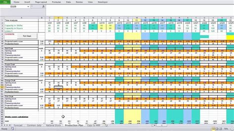 Film Production Calendar Template