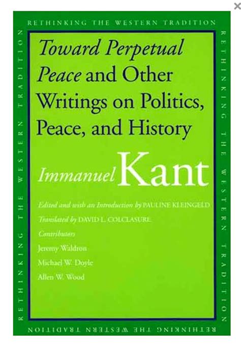 Guide to the classics: Immanuel Kant’s Toward Perpetual Peace and its ...