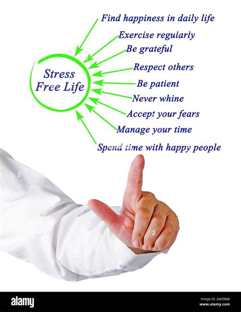 Stress free lifestyle tips Stock Photo - Alamy