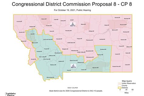 Montana congressional district maps | Montana Public Radio