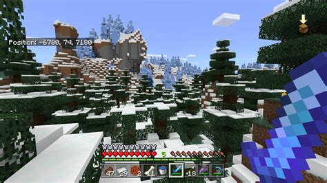 Pretty cool ice biome...only 6,000 blocks away from my base. : r/Minecraft