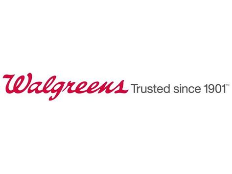 Walgreens Trusted since 1901 Logo - LogoDix