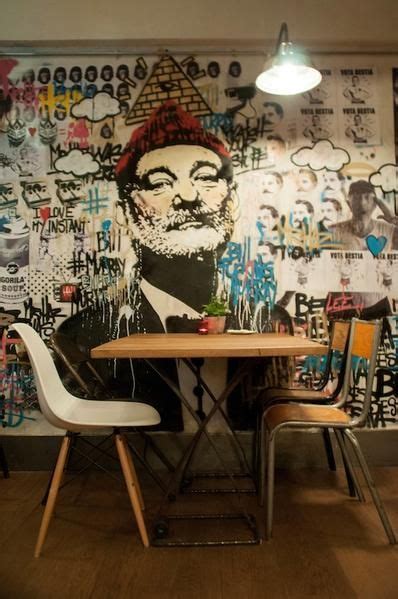 20 of the best wall murals in restaurants around the world | Mural, Cafe wall art, Wall murals