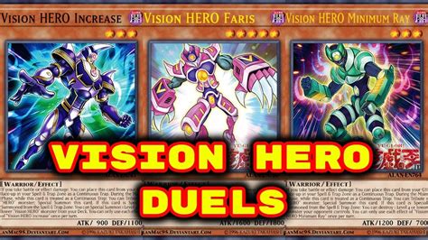 Yugioh - Vision Heroes Duels (Deck Download in Description) - YouTube