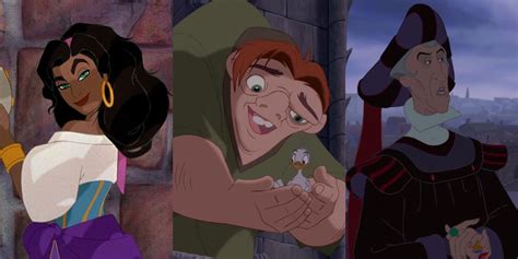 Hunchback of notre dame cartoon characters