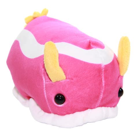 Mochi Puni Sea Cucumber Plush Collection Sea Slug Toy Pink 7 Inches