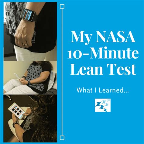 What I Learned from the NASA 10-Minute Lean Test - Bateman Horne Center