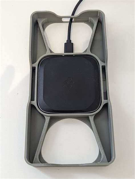 Pixel 6 pro Spigen wireless charging cradle by Flyingfirepig | Download free STL model ...