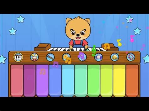 Bimi Boo | Baby Piano | Learning Game For Kids | Part 1 - YouTube