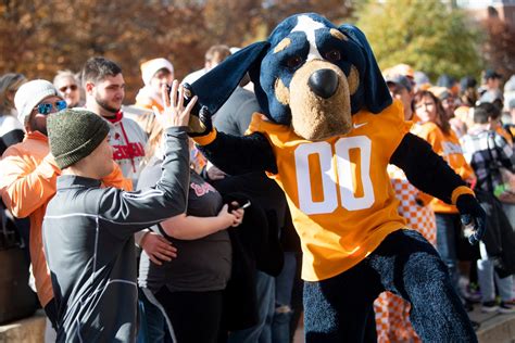 University of Tennessee Smokey mascot makes championship semifinals